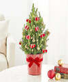 Image of Standard version for Wrapped in Holiday Cheer Mini Tree - FedEx