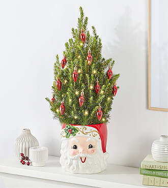 Christmas Traditions Mini Tree - FedEx - YAF88