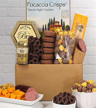 Sweet and Savory Gourmet Gift Box - FedEx - YI006