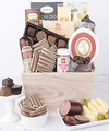 Image of Standard version for Gourmet Charcuterie and Sweets Gift Basket - FedEx