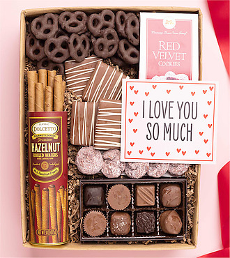 I Love You Chocolate and Sweets Box - Gift Box - FedEx - YI052