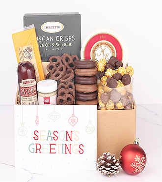 Season's Greetings Gourmet Gift Box - FedEx - YI076