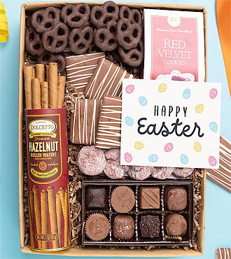 Happy Easter Chocolate and Sweets Gift Box - Gift Box - FedEx - YI092