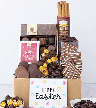 Deluxe Easter Chocolate and Sweets Gift Box - Gift Box - FedEx - YI095