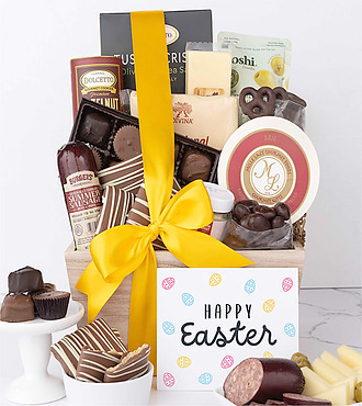 Charcuterie and Sweets Easter Gift Basket - Gift Basket - FedEx - YI099