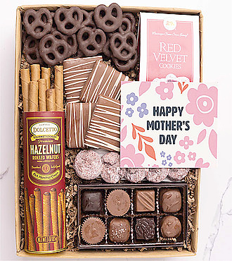 Happy Mother's Day Chocolate and Sweets Gift Box - Gift Box - FedEx - YI0A2