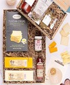 Image of Standard version for Cheese and Meat Gift Box with Tropical Pink Margarita Cocktail Kit - FedEx