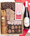 Image of Standard version for Traditional Sweet Treats Chocolate Gift Box with Wine - Red Wine - FedEx