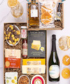 Image of Standard version for Deluxe Cheese and Charcuterie Box with Garden Party Spritz Cocktail Kit and Sparkling Wine - FedEx