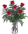 Image of Standard version for Half Dozen Roses - Intl
