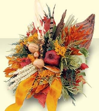 Autumn Cornucopia Arrangement