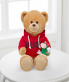 
Send a message of love stuffed with hugs and good wishes...
			