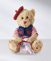 
Send your hugs across the miles this Valentine's Day! This exclusive Gund Plush Bear arrives dressed in a red sweater with a white heart on the front, wearing a red beret and holding a bag of Godiva M...
			